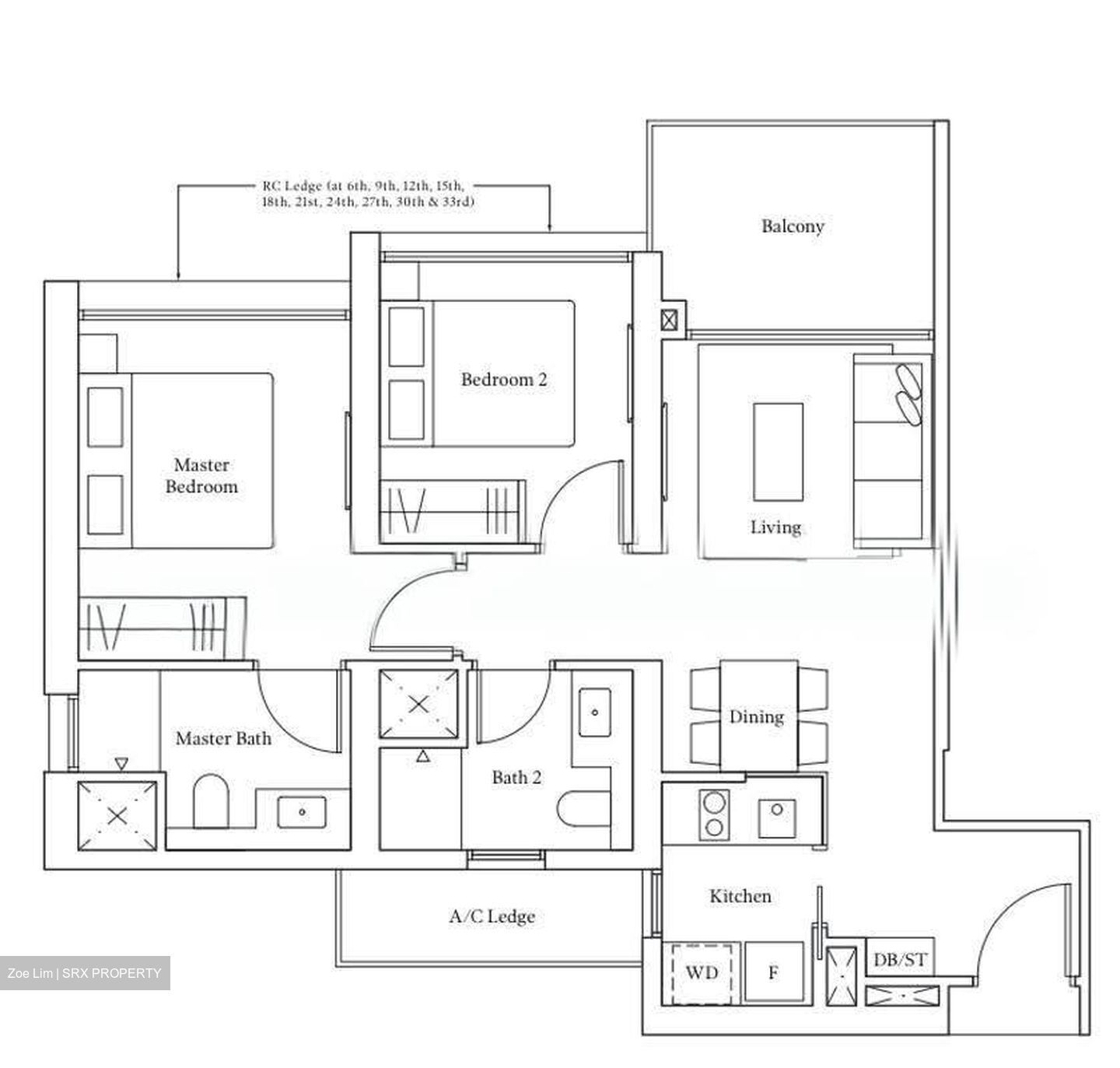 Avenue South Residence (D3), Apartment #622163891
